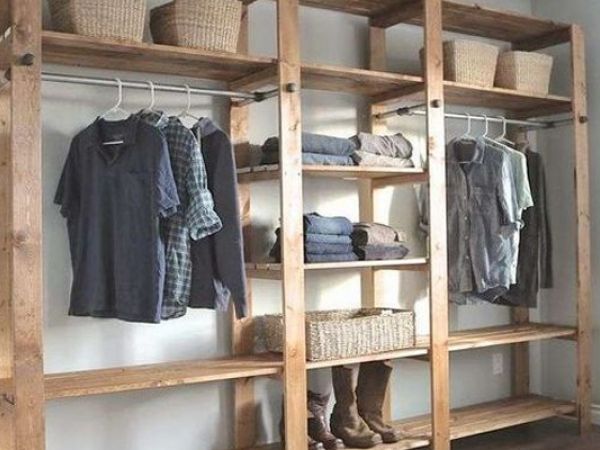 Làm Tủ Quần Áo Bằng Gỗ Pallet