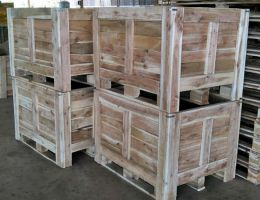 Xưởng sản xuất thùng gỗ Pallet tại Bình Dương