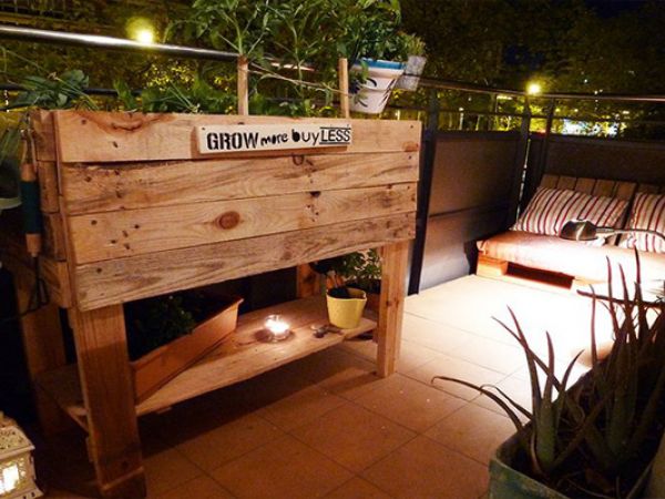 Chậu Cây Gỗ Pallet – Ý Tưởng Độc Đáo Từ Những Thanh Gỗ Pallet