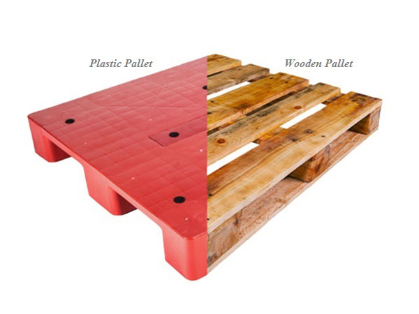 So sánh ưu nhược điểm của pallet nhựa và pallet gỗ